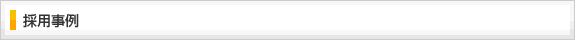 採用事例